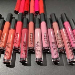 منتجات مكياج أحمر شفاه سائل غير لاصق Maquillaje or mayor non