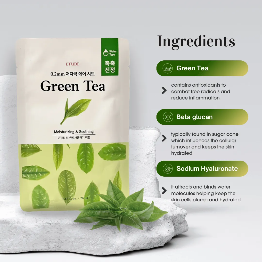 0.2 Therapy Air Mask - Green Tea