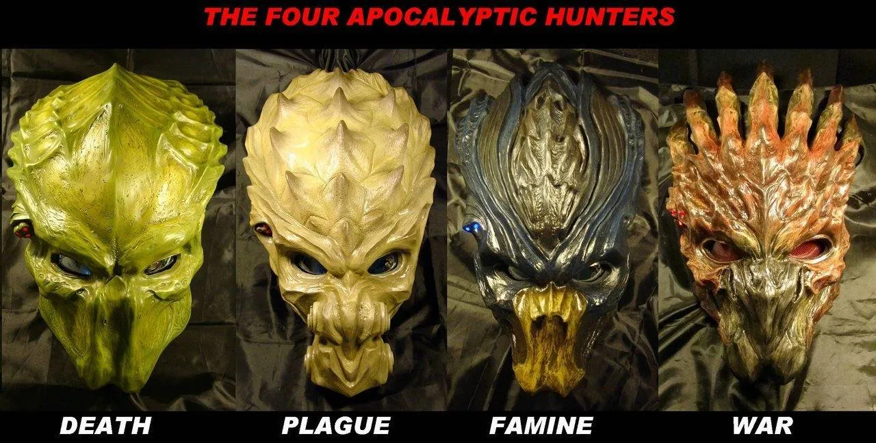 4 Horsemen of the Apocalypse Predator Set
