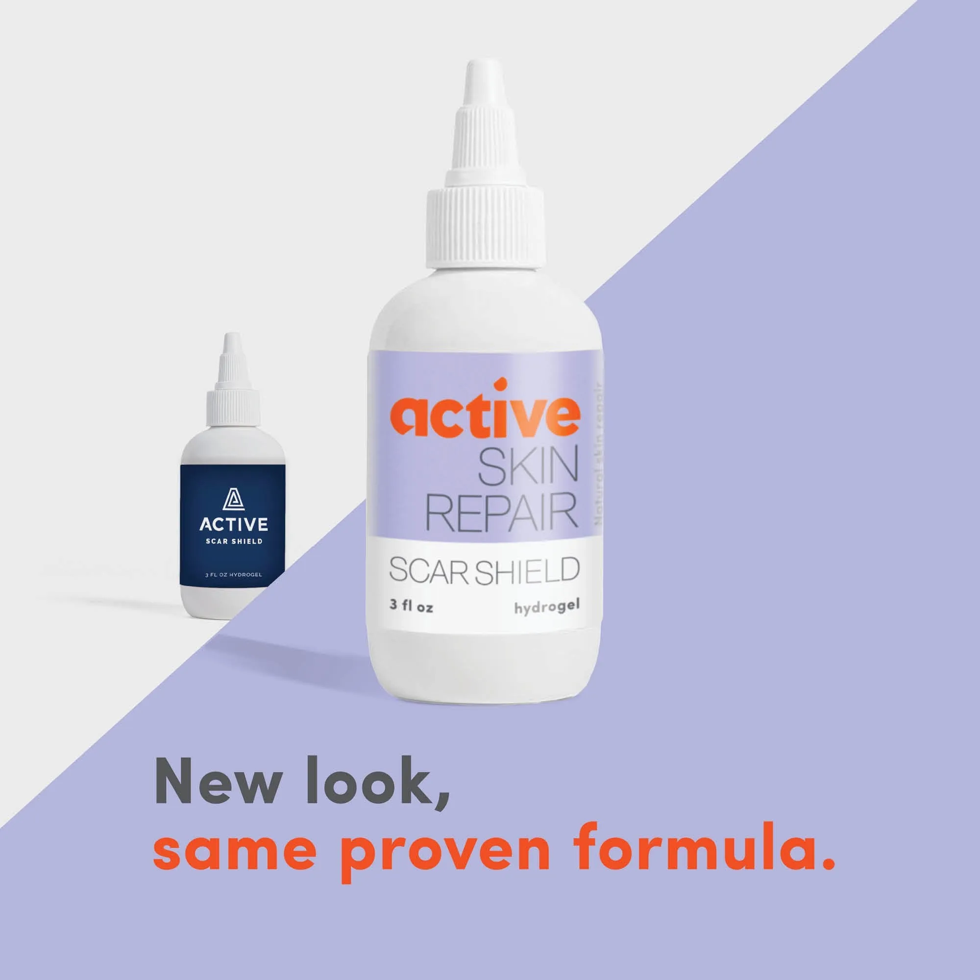 Active Skin Repair First Aid Scar Shield Hydrogel - Scar Treatment for Cuts, Scrapes, Burns and Other Wounds to Stop Scars BEFORE They Form - Natural and Non-Toxic Scar Prevention Gel (3 oz Gel)