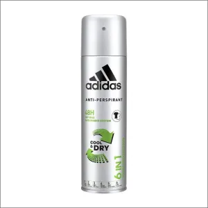Adidas 6-in-1 Total Protection Anti-Perspirant Spray 200ml