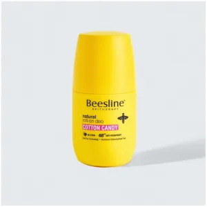 Beesline Natural Roll-On Deo - Cotton Candy 50ml