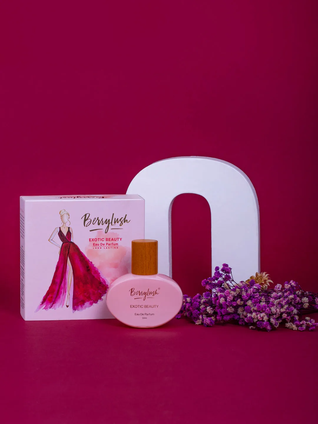 Berrylush Women Exotic Beauty Eau De Parfum Long Lasting Party Perfume - 50ml