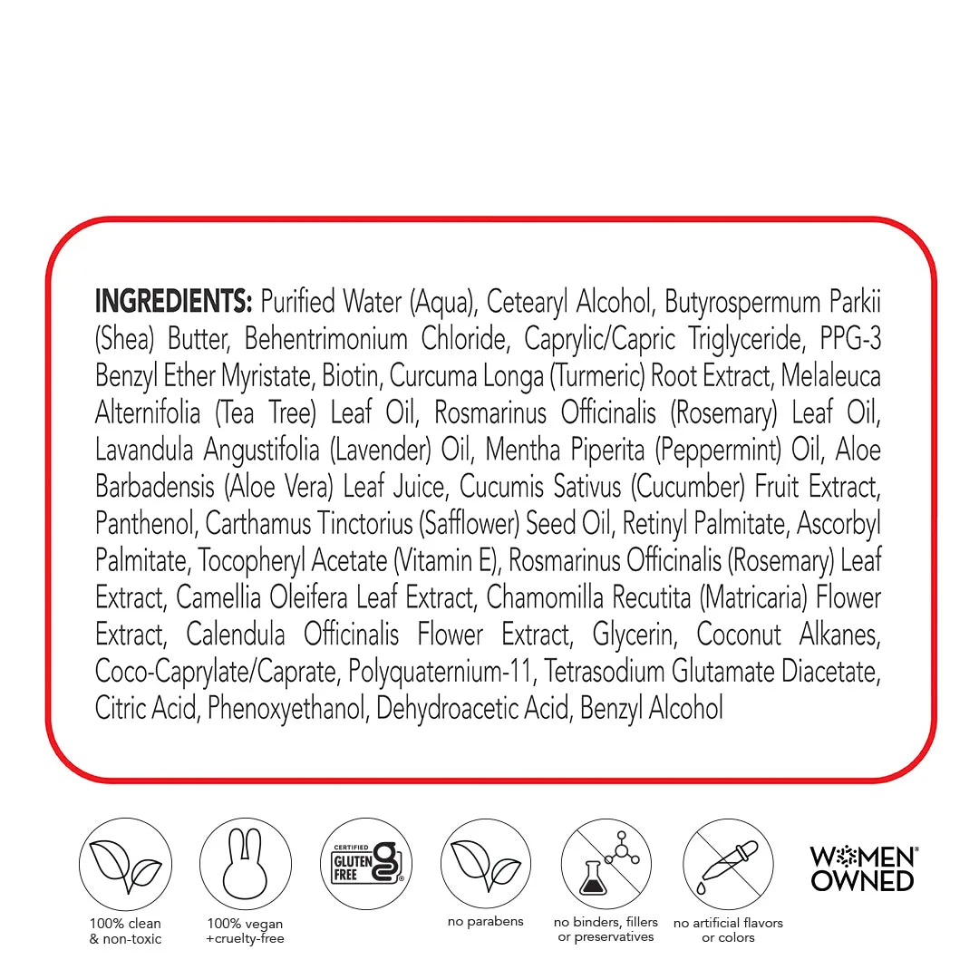 Biotin & Botanicals Deep Condition & Repair Hair Mask - 6 Pack