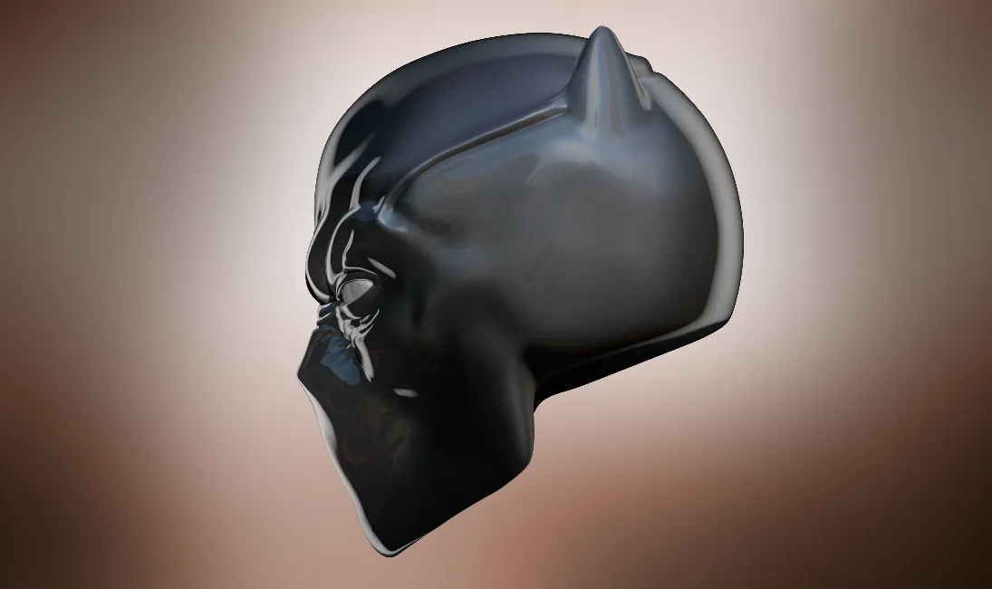 Black Panther Comic Mask