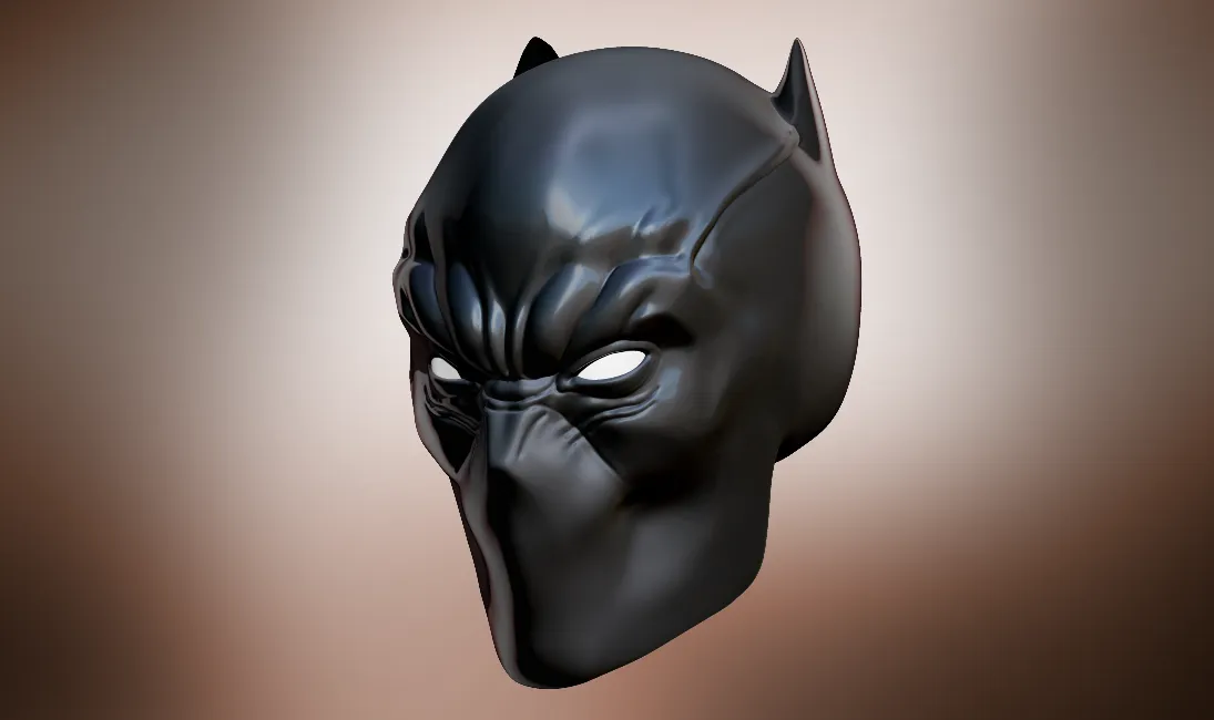 Black Panther Comic Mask
