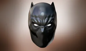 Black Panther Comic Mask