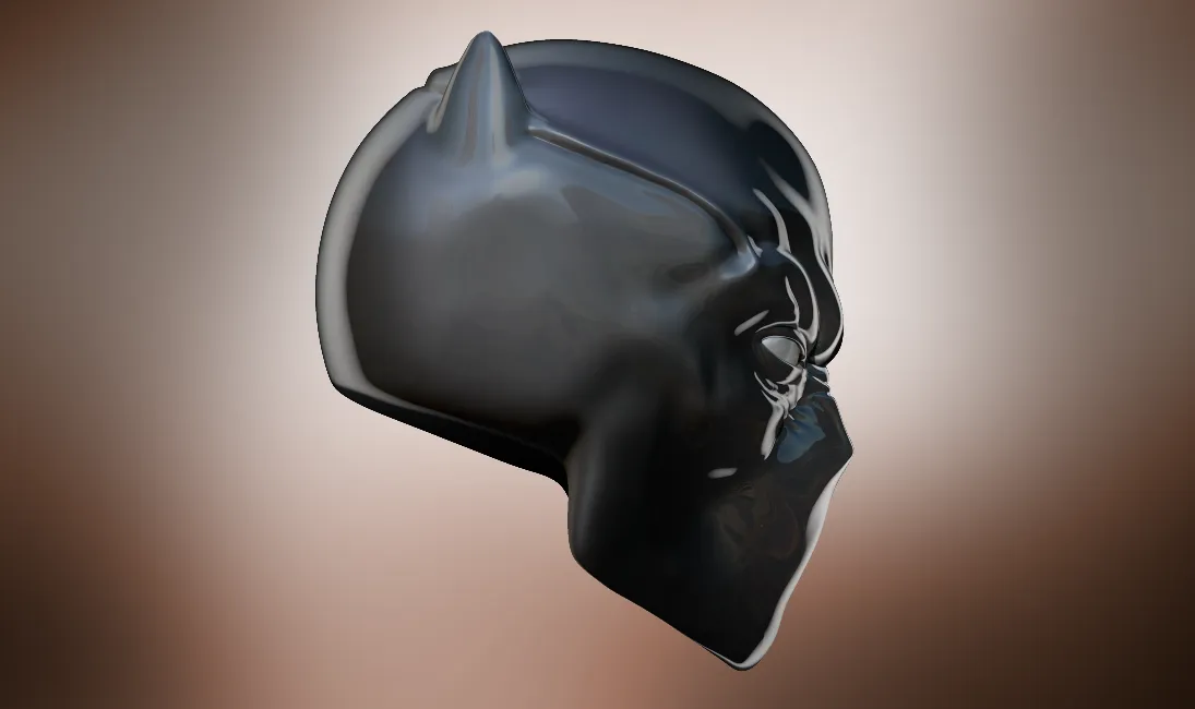 Black Panther Comic Mask