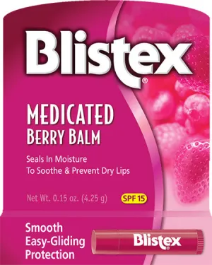 BLISTEX MEDICATED BERRY BALM SPF15