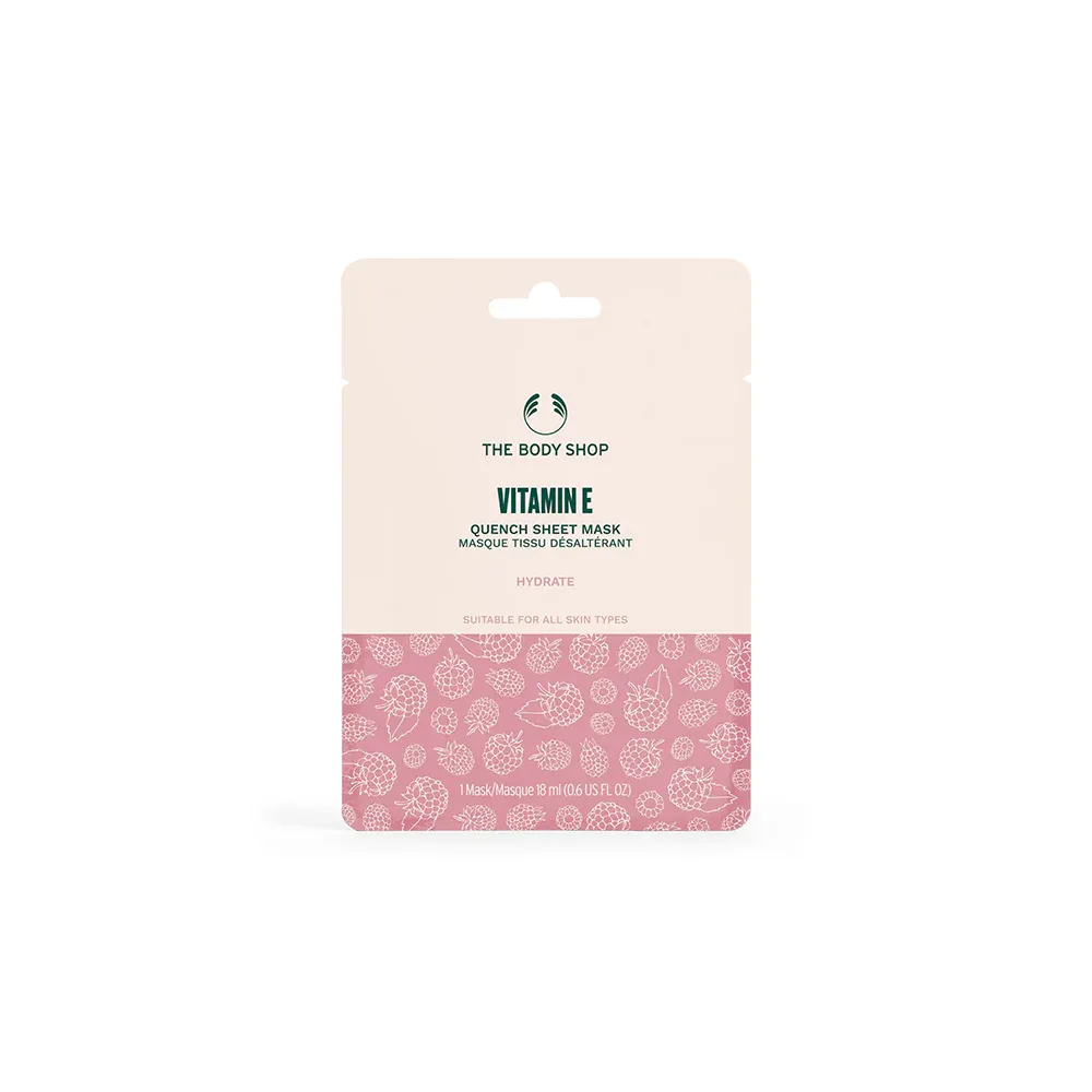 BODY SHOP VITAMIN E QUENCH SHEET MASK 18ML