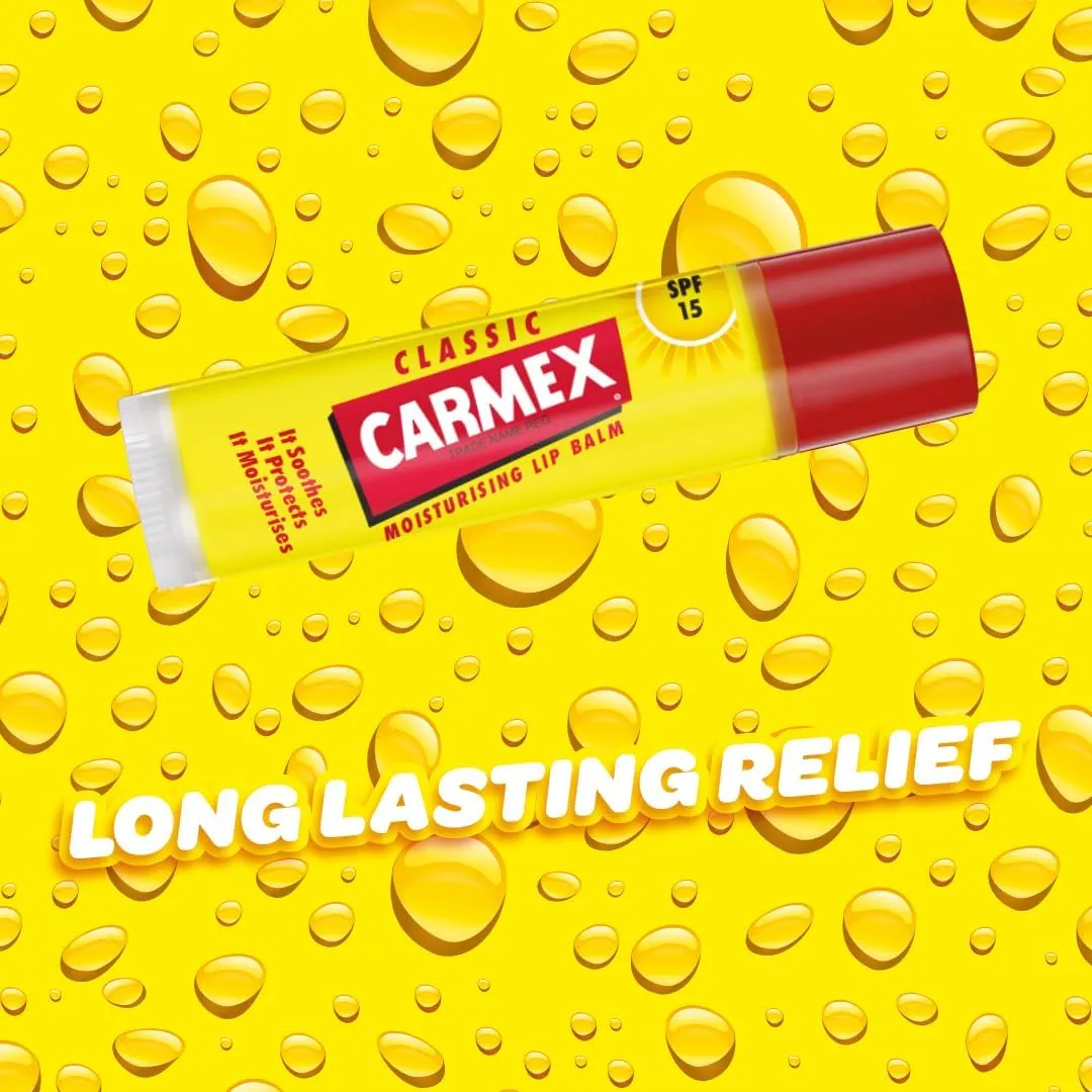 Carmex Classic Moisturising Lip Balm 4.25G (T)