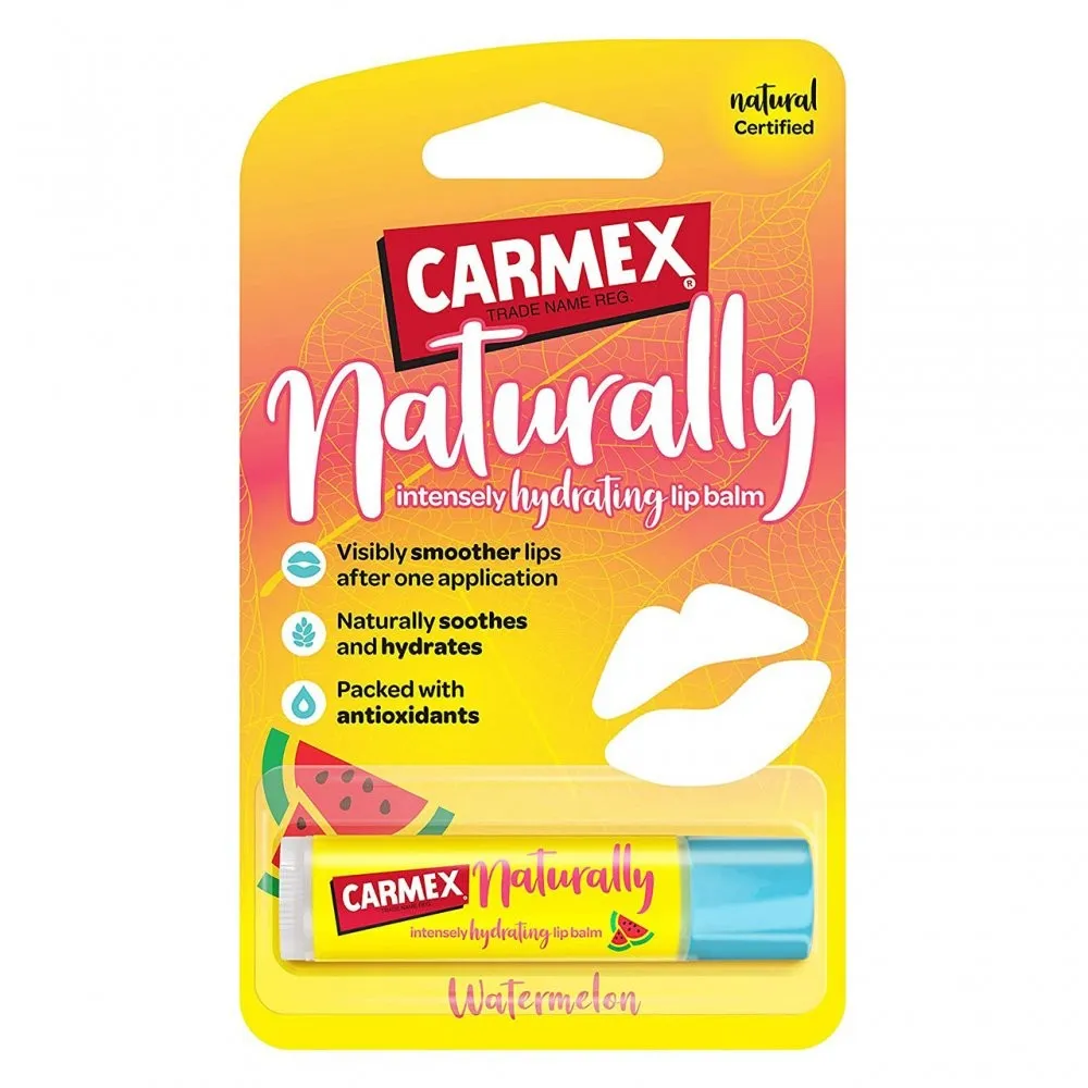 Carmex Naturally Hydrating Lip Balm Stick - Watermelon | 4.25g