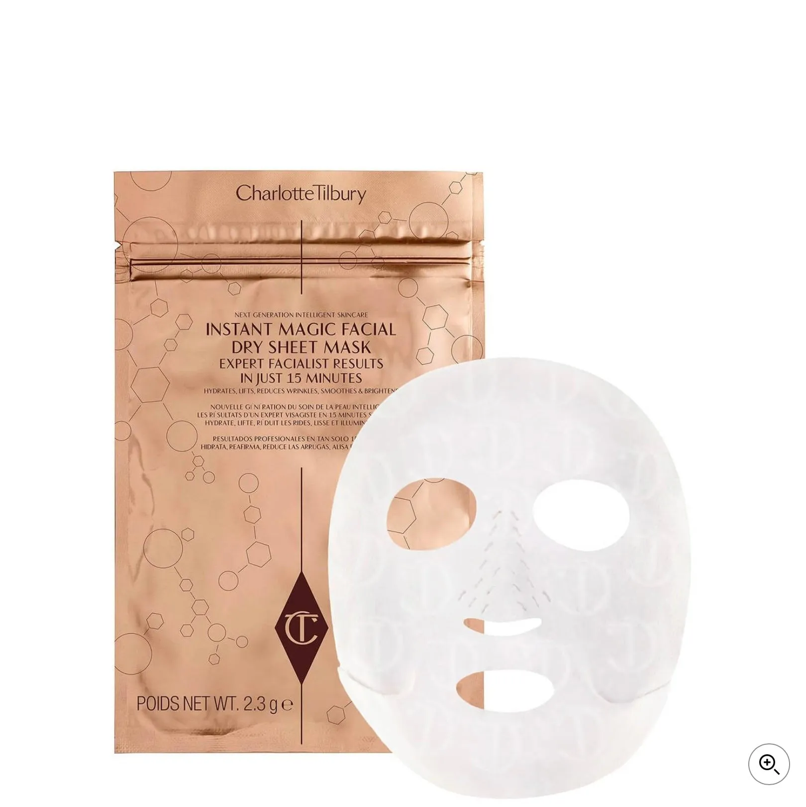 CHARLOTTE TILBURY INSTANT MAGIC FACIAL DRY SHEET MASK