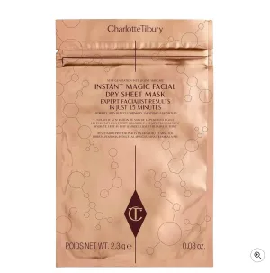 CHARLOTTE TILBURY INSTANT MAGIC FACIAL DRY SHEET MASK