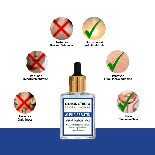 Color Studio Professional Alpha Arbutin 2%  HA 30ml