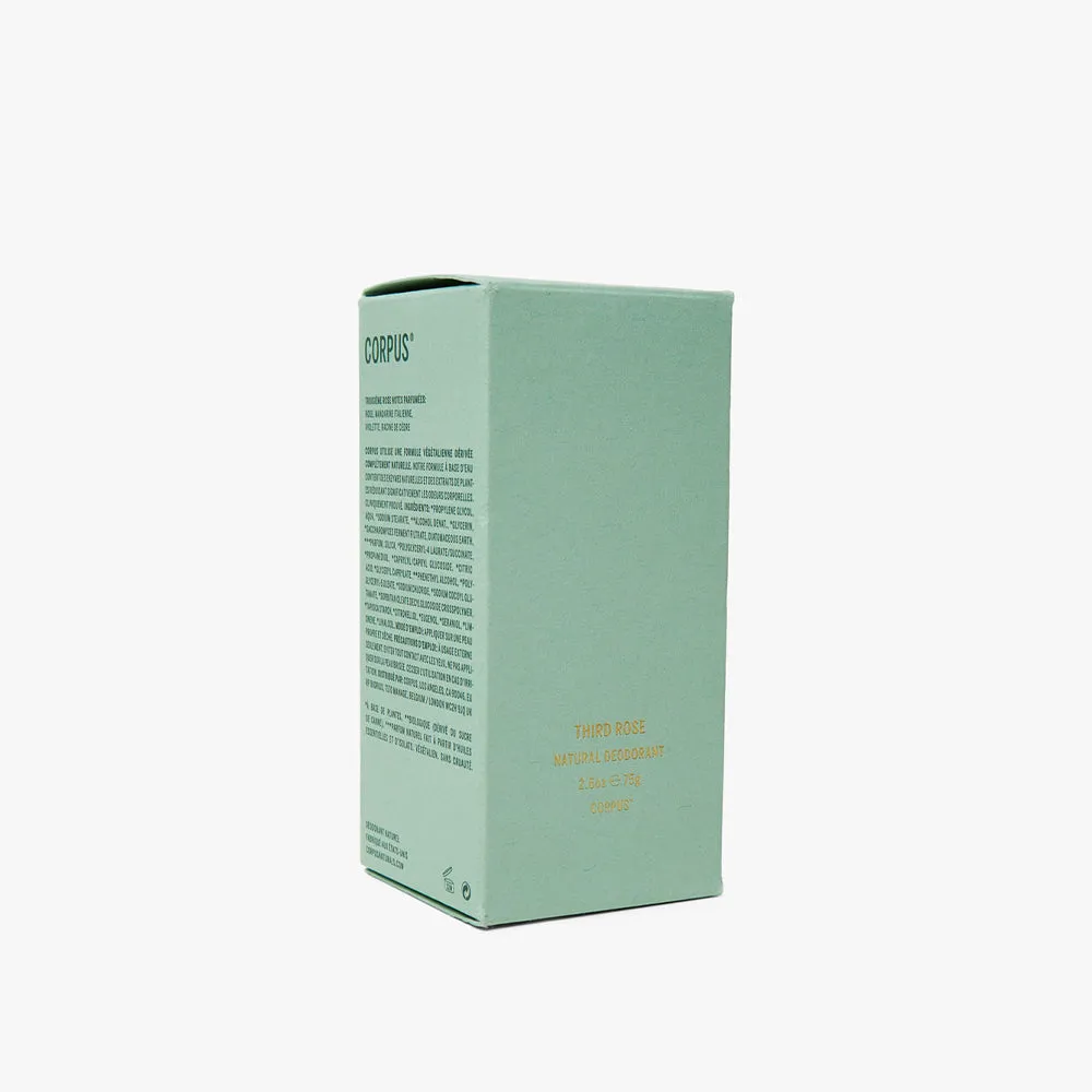 CORPUS Deodorant Stick / Third Rose