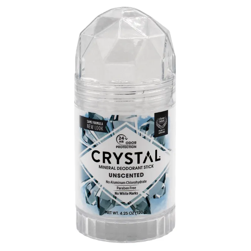 Crystal Mineral Deodorant Stick Unscented 4.25oz