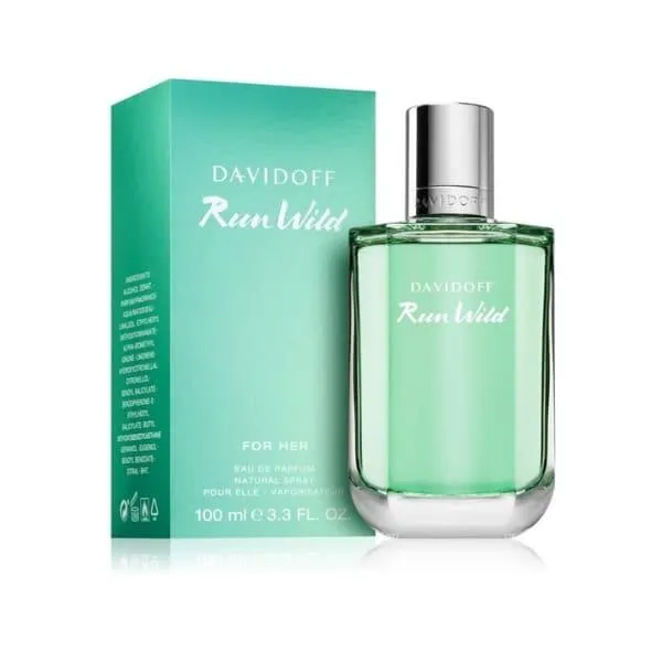 DAVIDOFF RUN WILD PERFUME FOR WOMEN 100ML