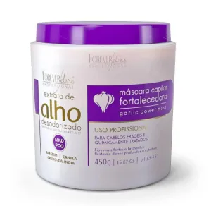 Deodorized Garlic Extract Power Strengthening Low Poo Mask 450g - Forever Liss