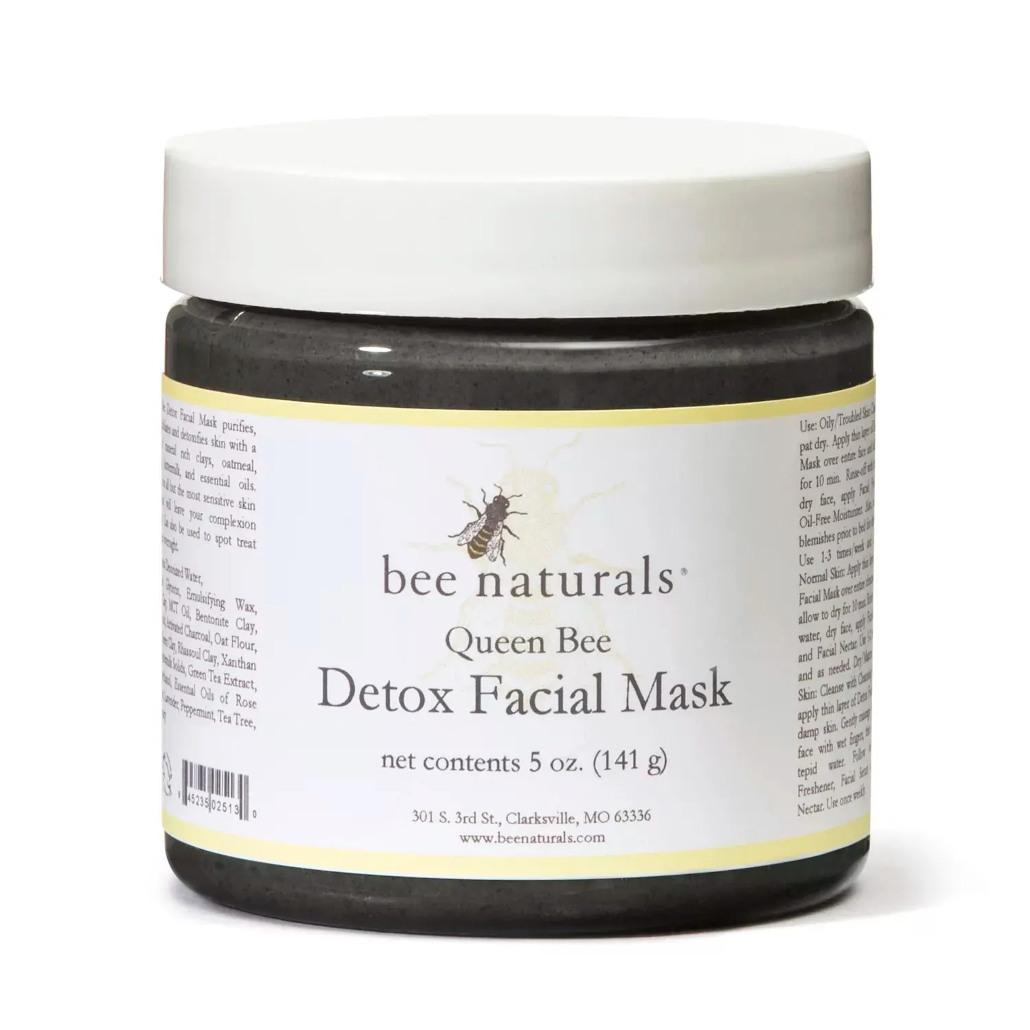 Detox Facial Mask – Radiant Skin Detox with Purifying Clays, Oatmeal & Green Tea for Glowing, Healthy Complexion