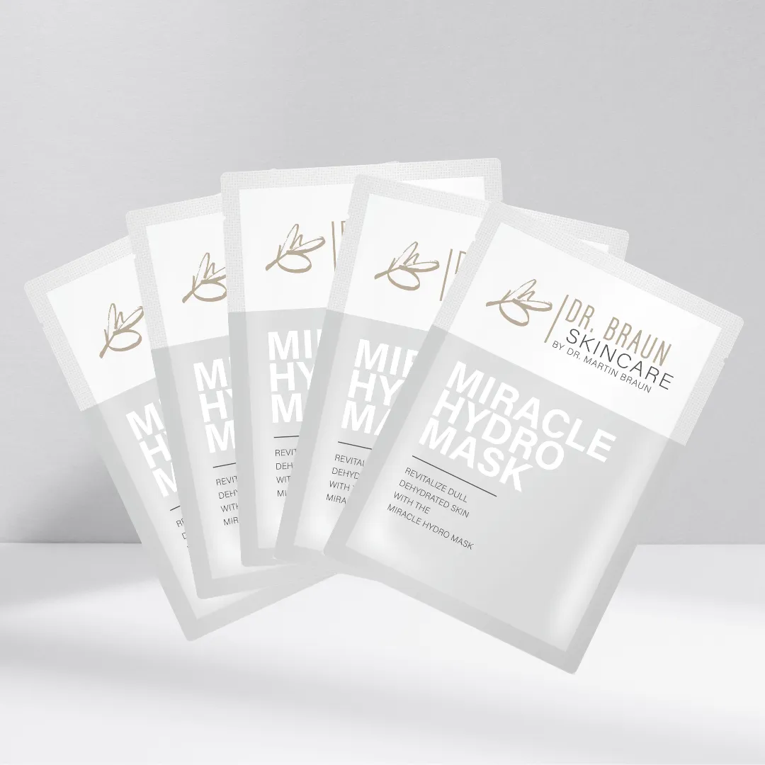 Dr. Braun Miracle Hydro Masks - Pack of 5