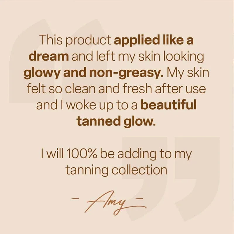 Dripping Gold Sleep Mask Overnight Face Tan with Hyaluronic Acid