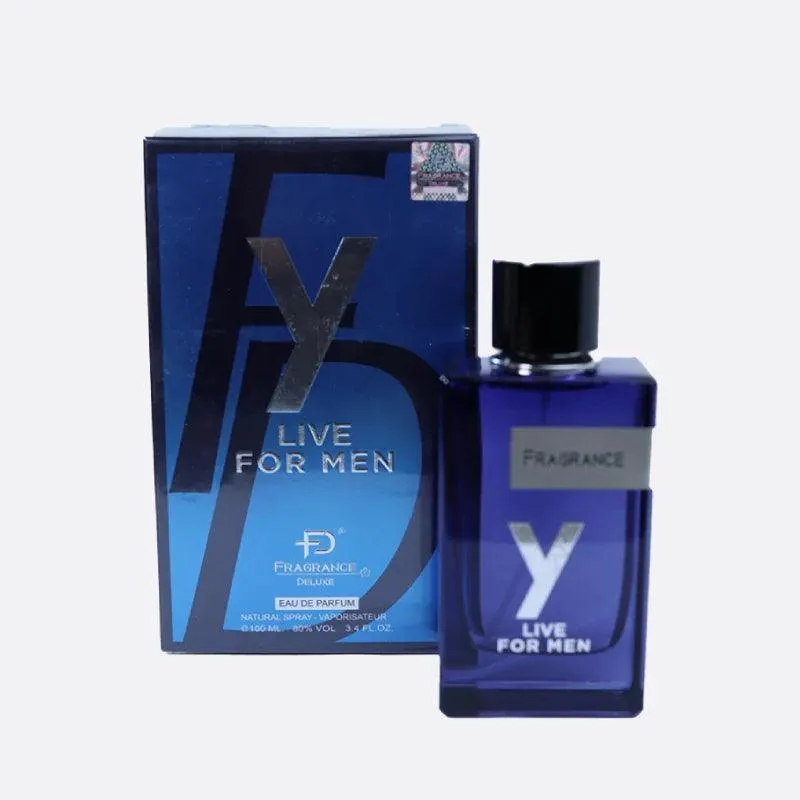 Fragrance Deluxe - Y Live For Men EDP Perfume - 100ml