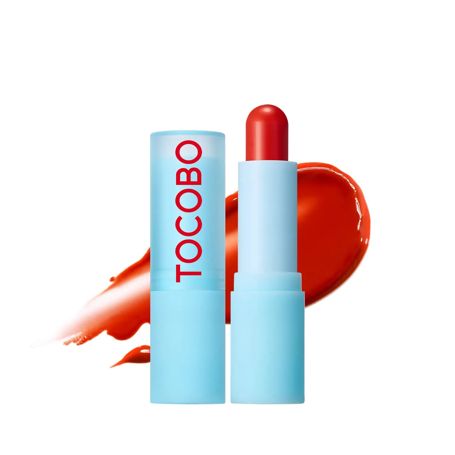 Glass Tinted Lip Balm in #013 Tangerine Red