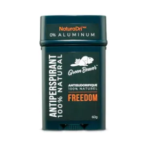 Green Beaver Natural Aluminum-free Antiperspirant stick, Freedomg