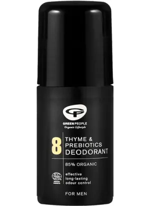 Green People Men 8 Thyme & Prebiotics Deodorant