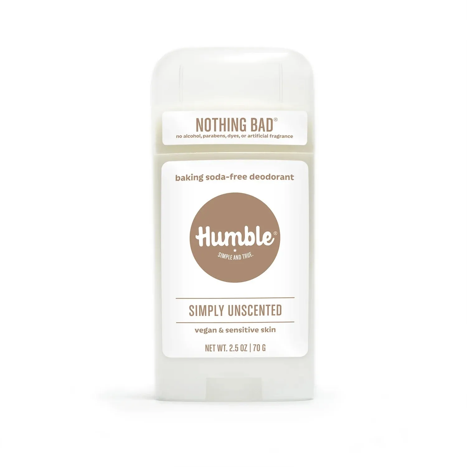 HUMBLE DEODORANT - Vegan Simply Unscented Deodorant