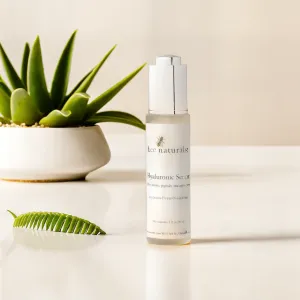 Hyaluronic Serum with Peptides & Ceramides – Multi-Layer Hydration & Anti-Aging Serum for Radiant Skin, Ideal for Post-Peel Recovery, 1 oz