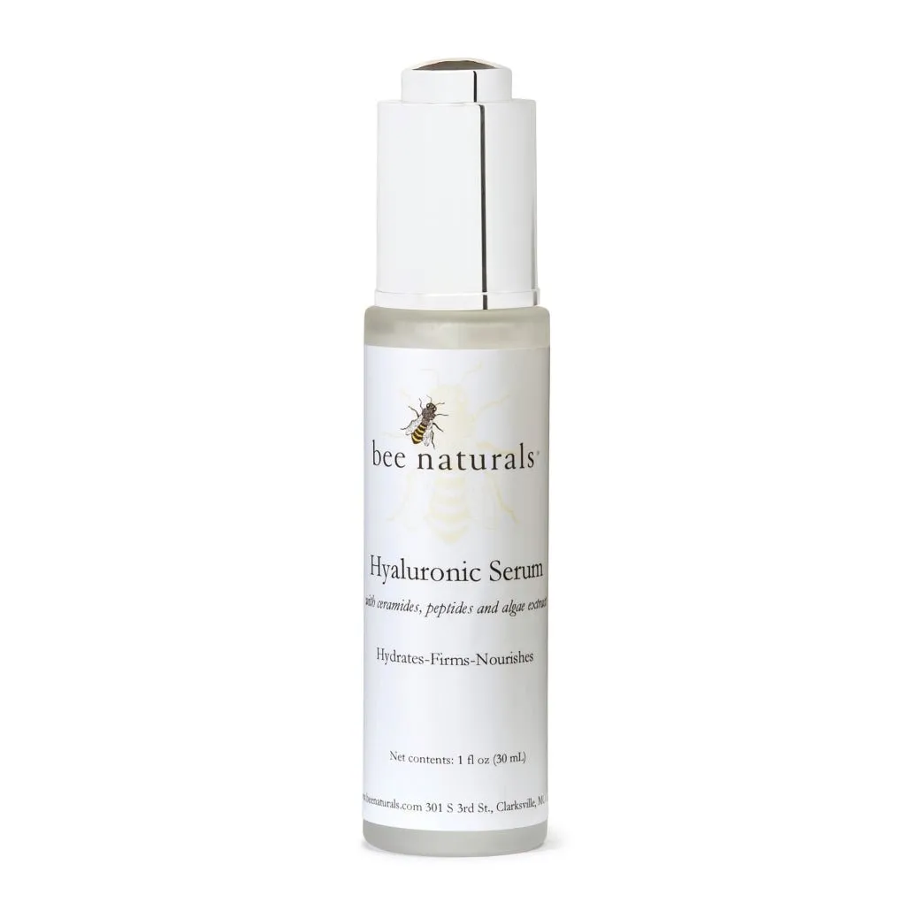 Hyaluronic Serum with Peptides & Ceramides – Multi-Layer Hydration & Anti-Aging Serum for Radiant Skin, Ideal for Post-Peel Recovery, 1 oz
