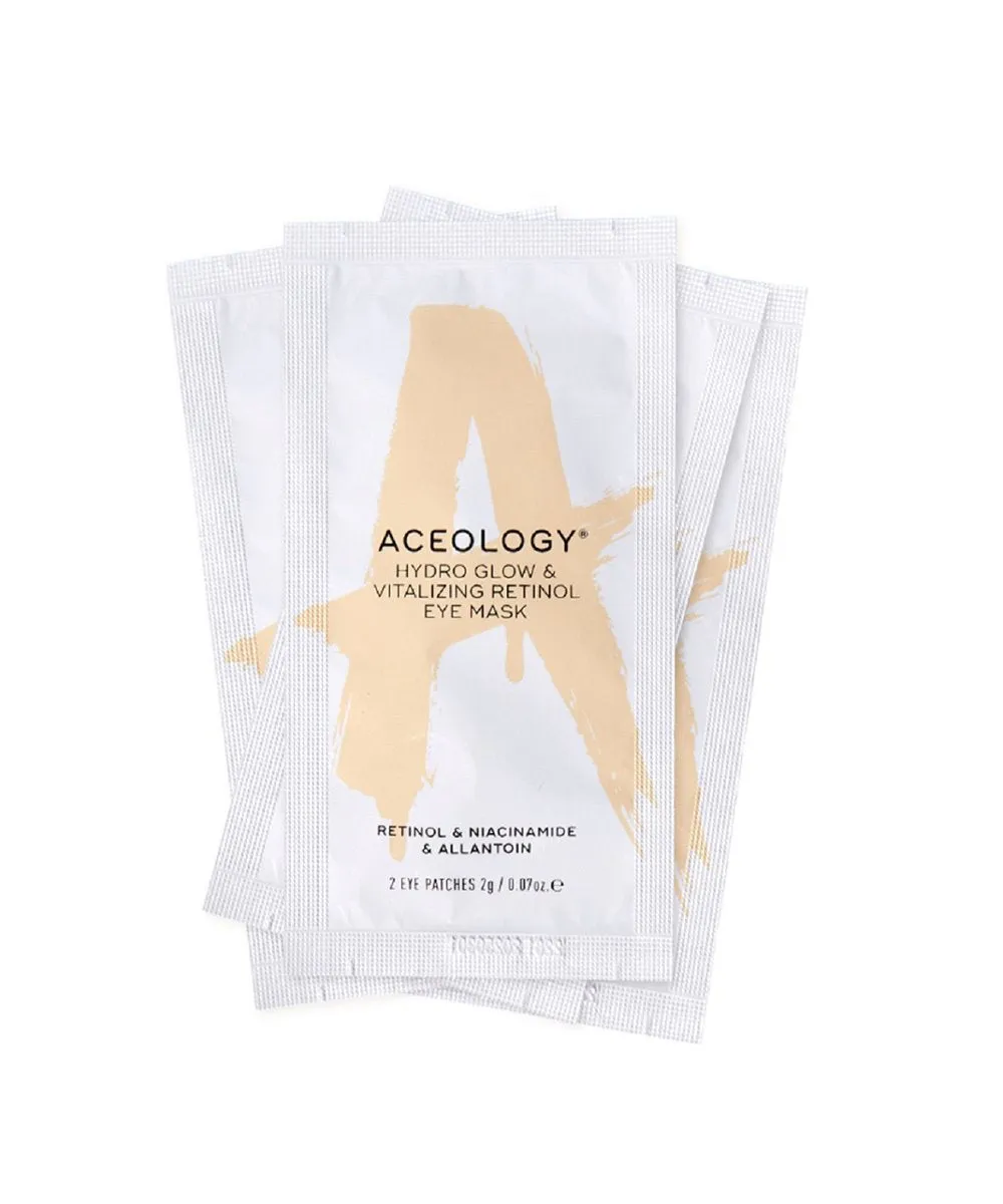 Hydro Glow & Vitalizing Retinol Eye Mask (4 pack)