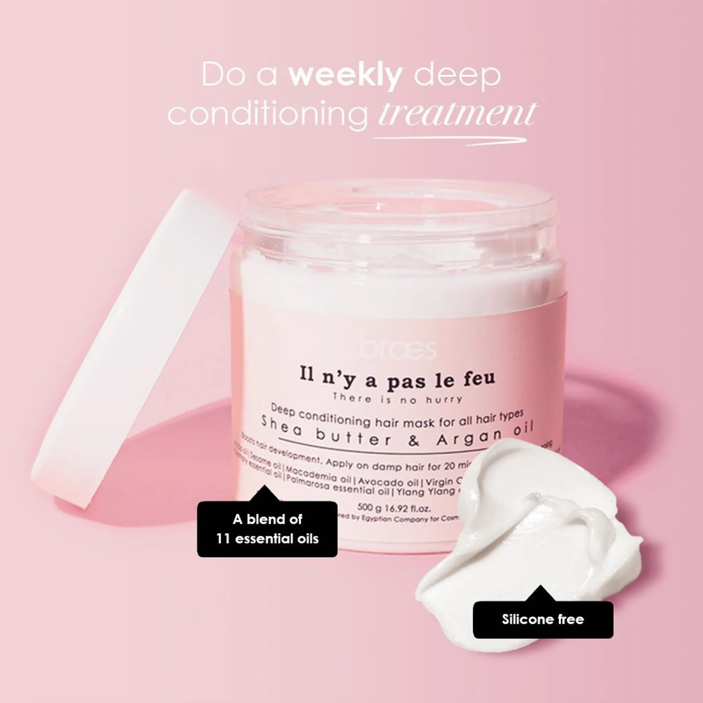 Il n’y a pas le feu! Deep Conditioning Hair Mask