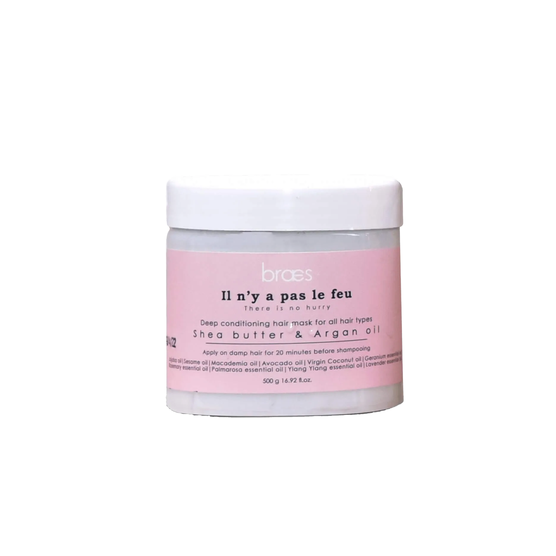 Il n’y a pas le feu! Deep Conditioning Hair Mask