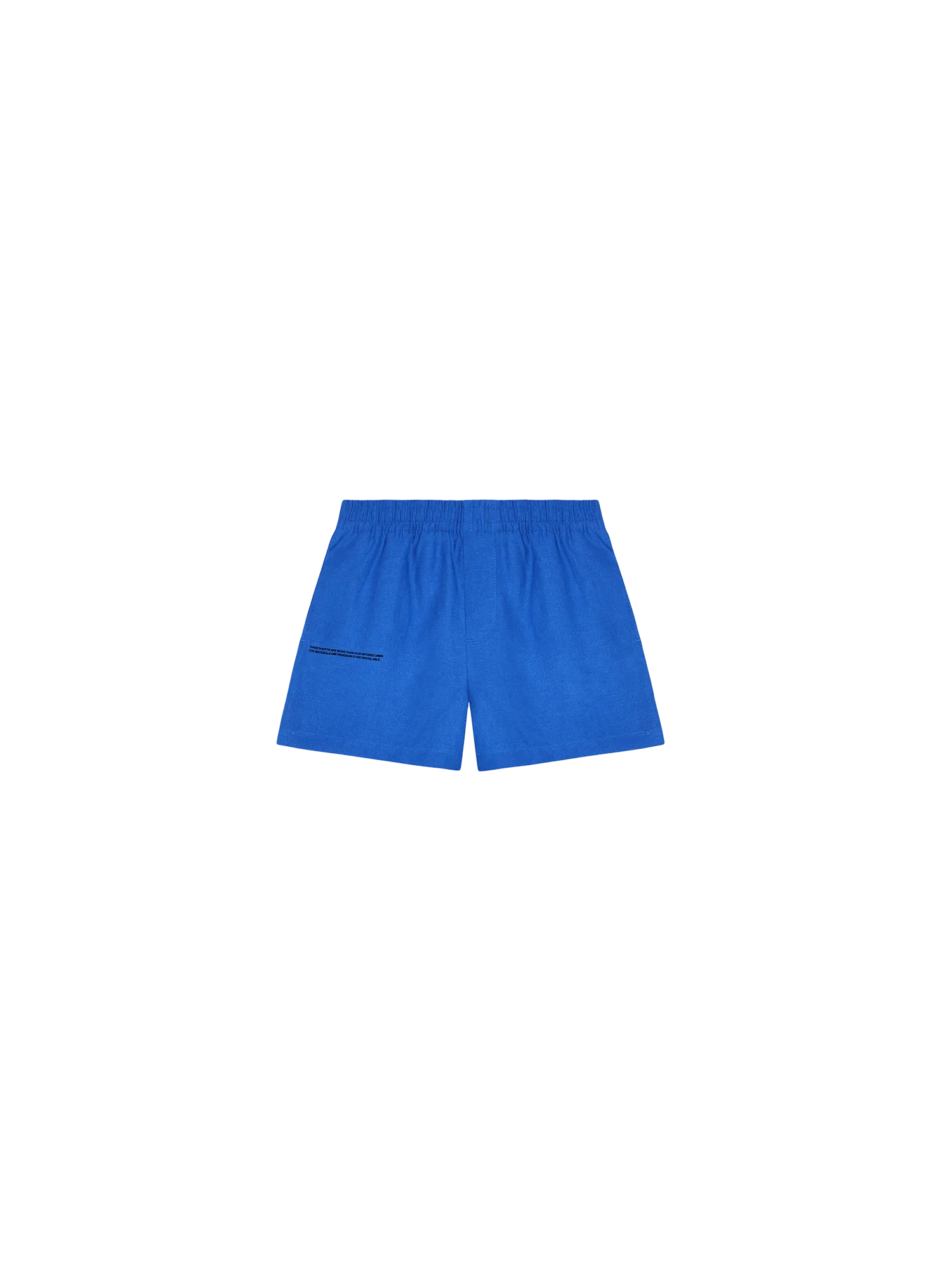 Kids Aloe Linen Shortscobalt blue