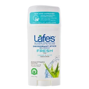 Lafes: Deodorant Twist-Stick Fresh (Cedar & Aloe)