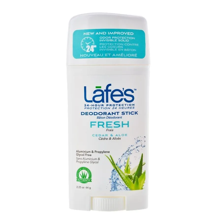 Lafes: Deodorant Twist-Stick Fresh (Cedar & Aloe)