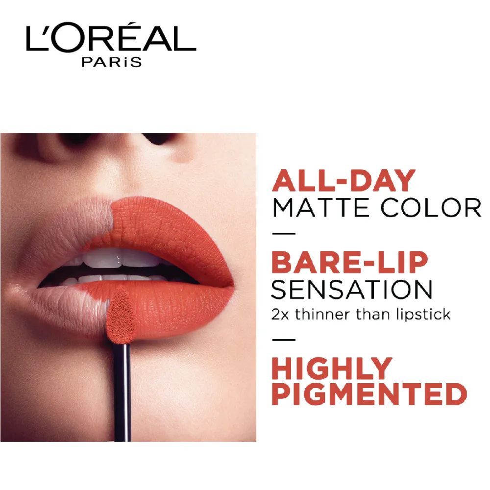 L'Oreal Paris Rouge Signature Matte Liquid Lipstick, 149 I Enchant