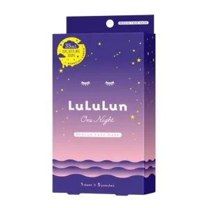 LuLuLun One Night Rescue Face Mask 5pcs
