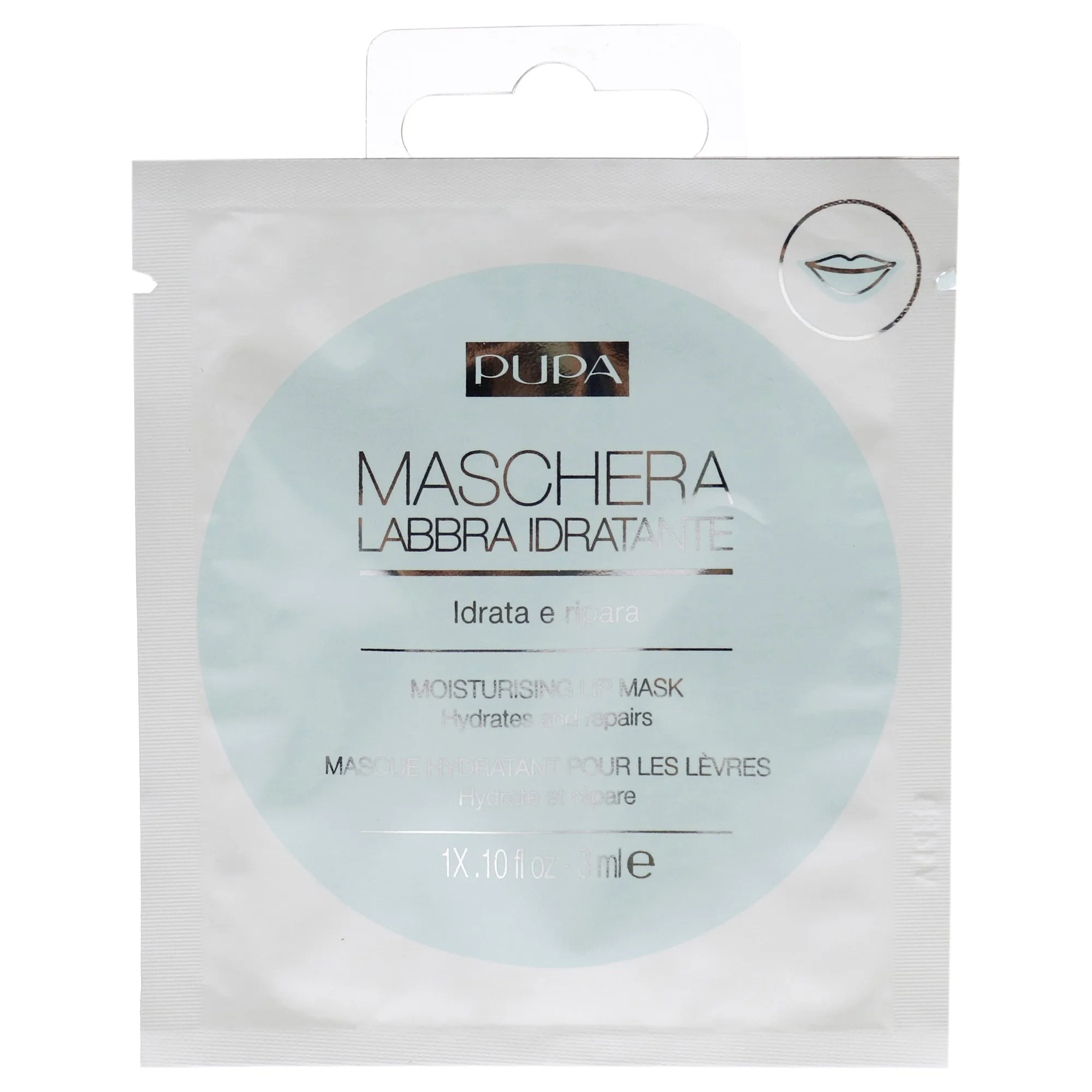 Moisturizing Lip Mask by Pupa Milano for Unisex - 0.10 oz Mask