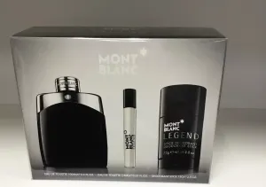 MONT BLANC LEGEND MEN 3S SET(EDP 100ML 75ML STICK MINI)