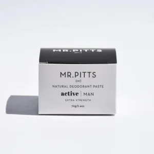 Mr Pitts - Active Man - Natural Deodorant