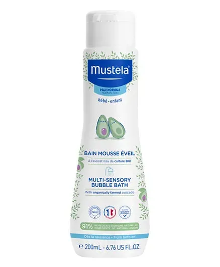 Mustela baby bubble bath 200 ml