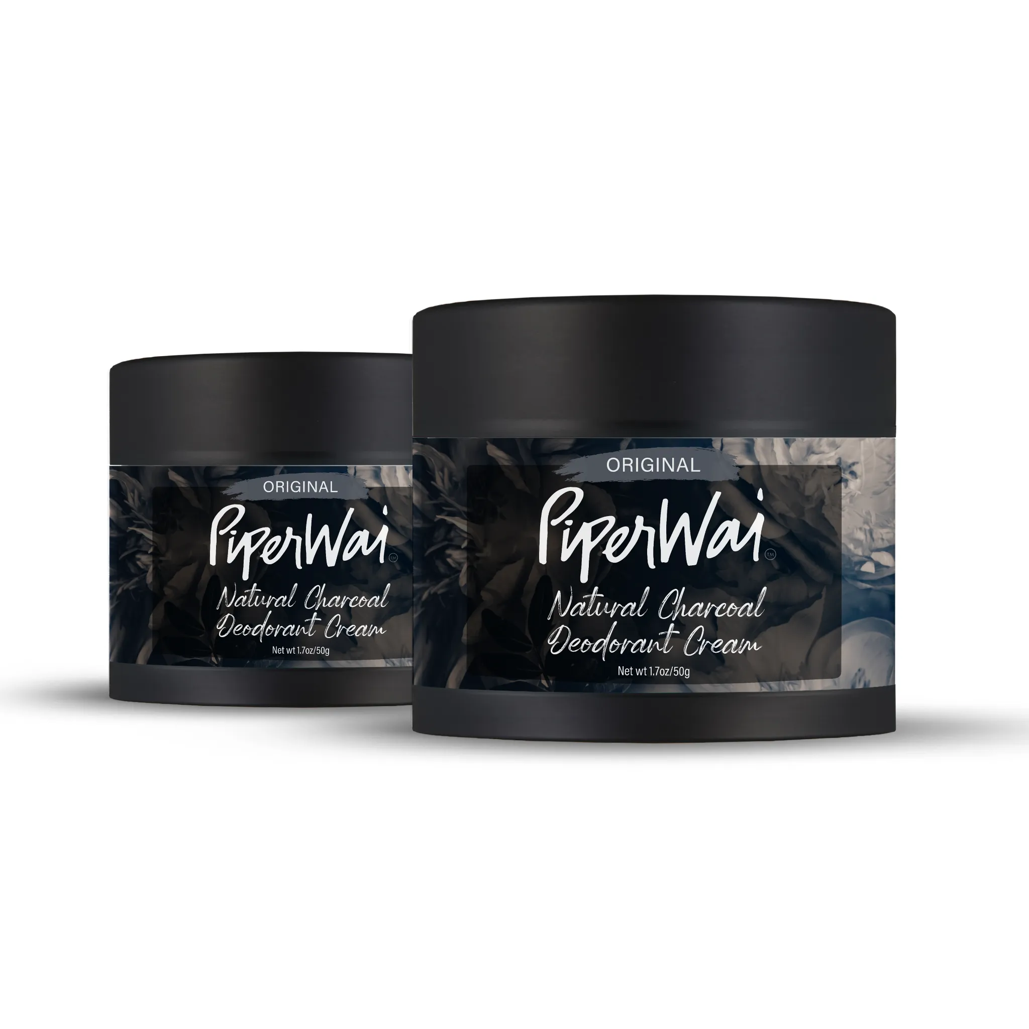 Natural Deodorant Cream without Aluminum, Activated Charcoal