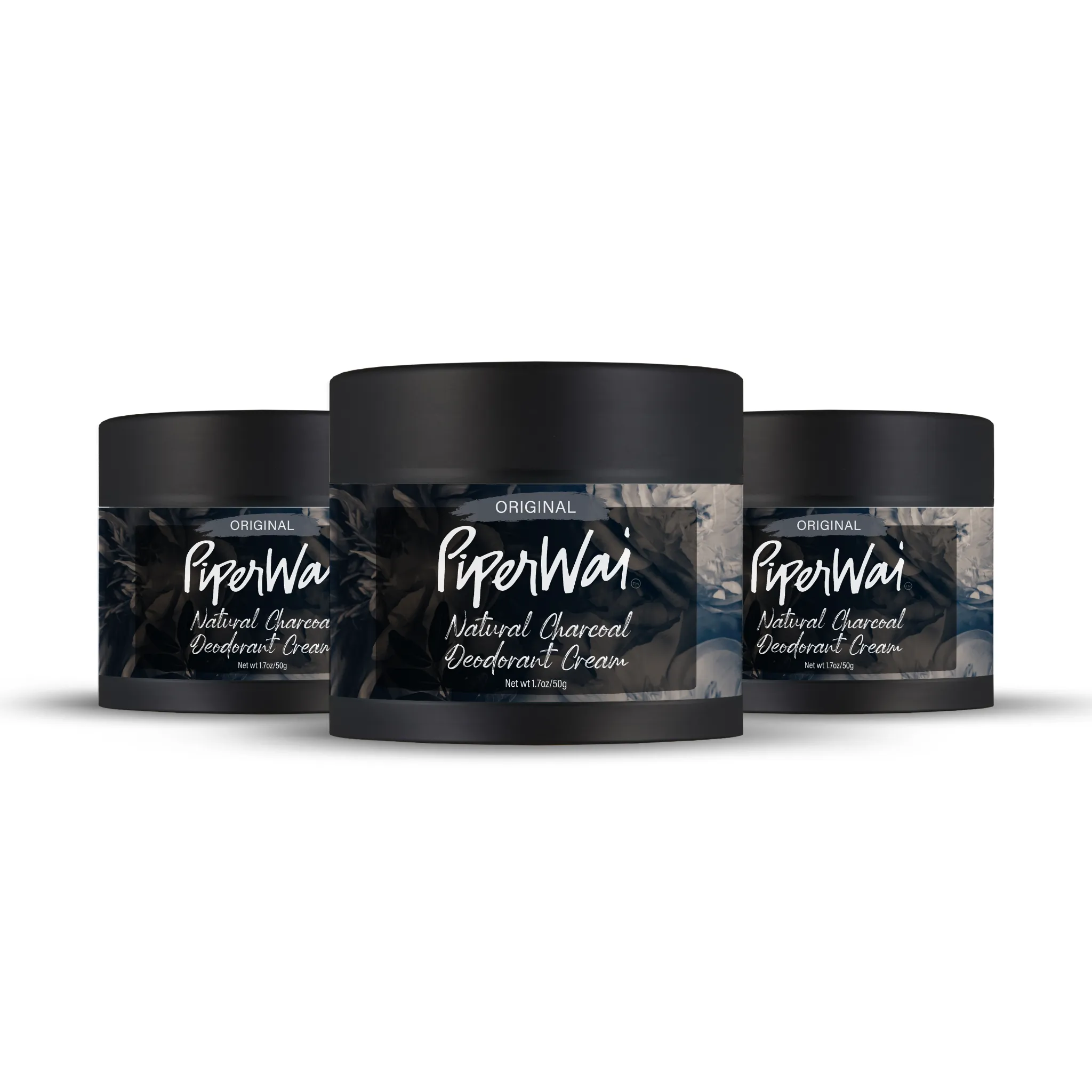 Natural Deodorant Cream without Aluminum, Activated Charcoal