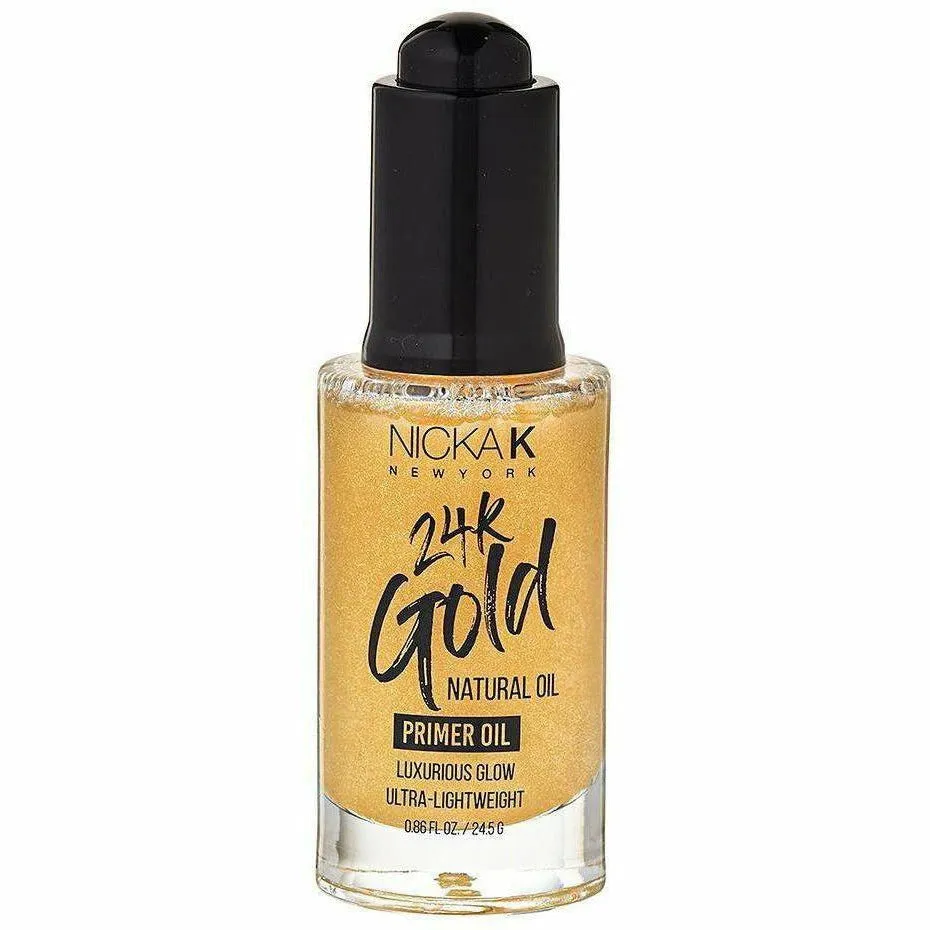 Nicka K: 24K Gold Primer Oil 1.01oz
