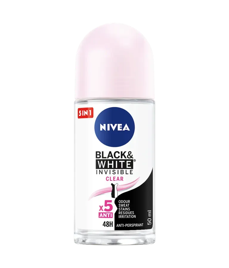 NIVEA BLACK & WHITE INVISIBLE ROLL ON