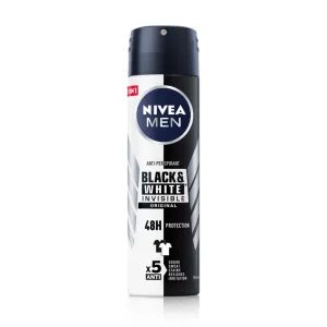 NIVEA MEN BLACK & WHITE INVISIBLE CLEAR DEODORANT SPRAY